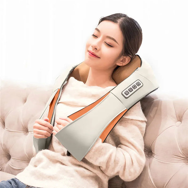 U-shape Electric Back & Neck Massager With Infrared Heating